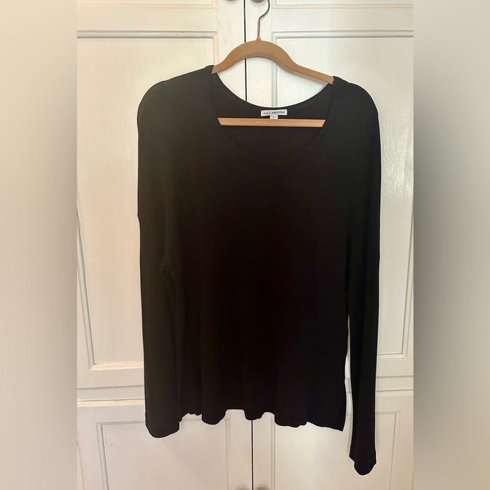 James Perse Loose Viscose Sweater
